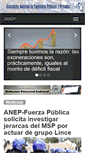 Mobile Screenshot of anep.or.cr
