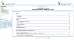 Desktop Screenshot of cursos.anep.edu.uy