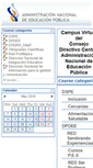 Mobile Screenshot of cursos.anep.edu.uy